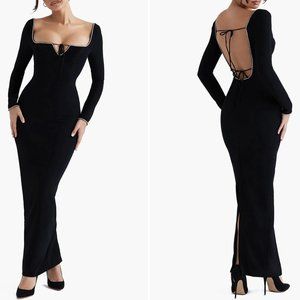 House of CB Rosa Dress Size Small! Worn Once! Dry cleaned, in perfect condition!